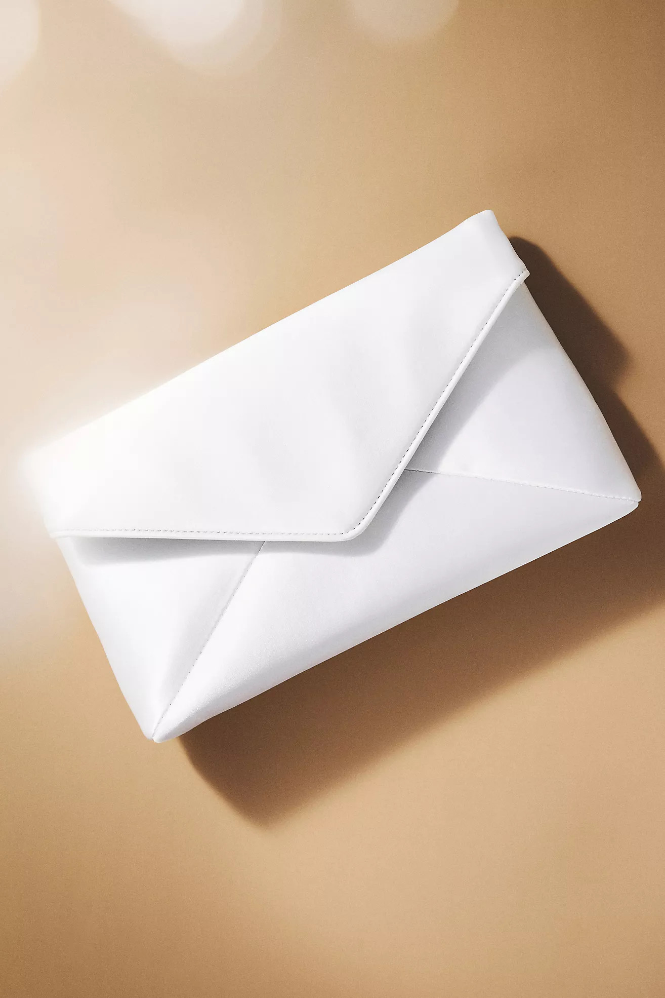 By Anthropologie Weddings Satin Envelope Clutch | Anthropologie (US)