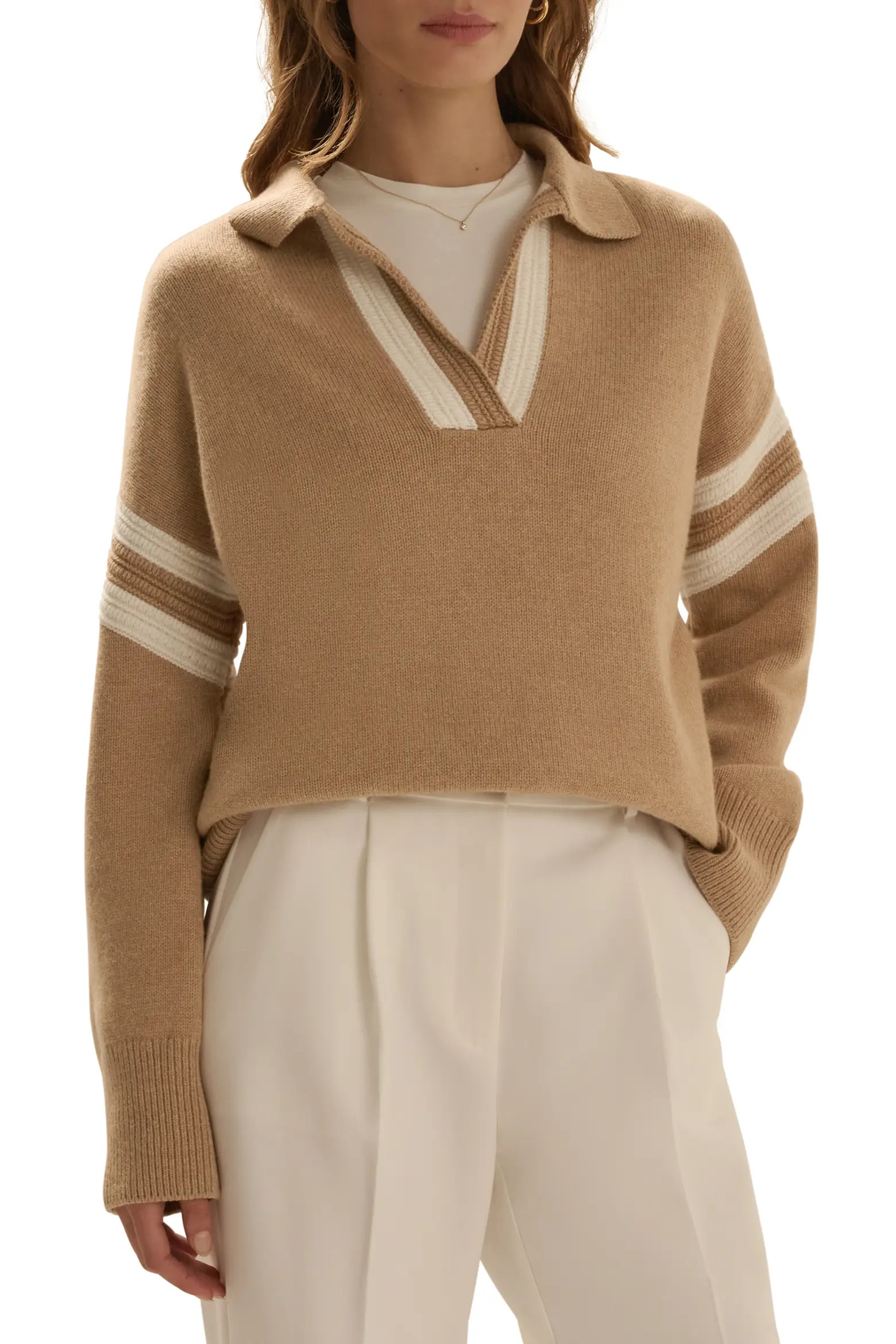 Favorite Daughter The Grace Polo Sweater (Women) | Nordstrom | Nordstrom