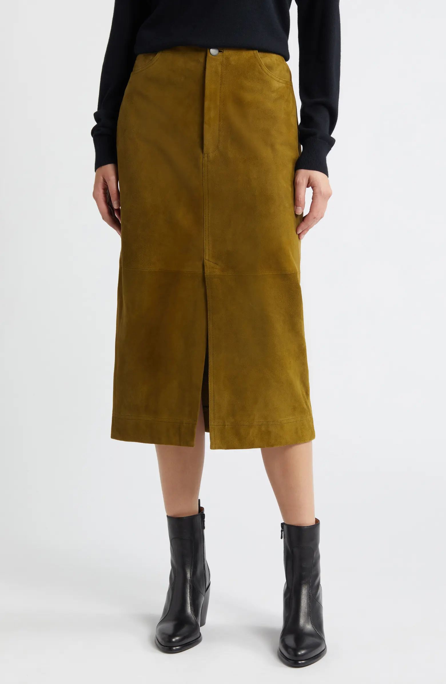 Suede Pencil Skirt | Nordstrom