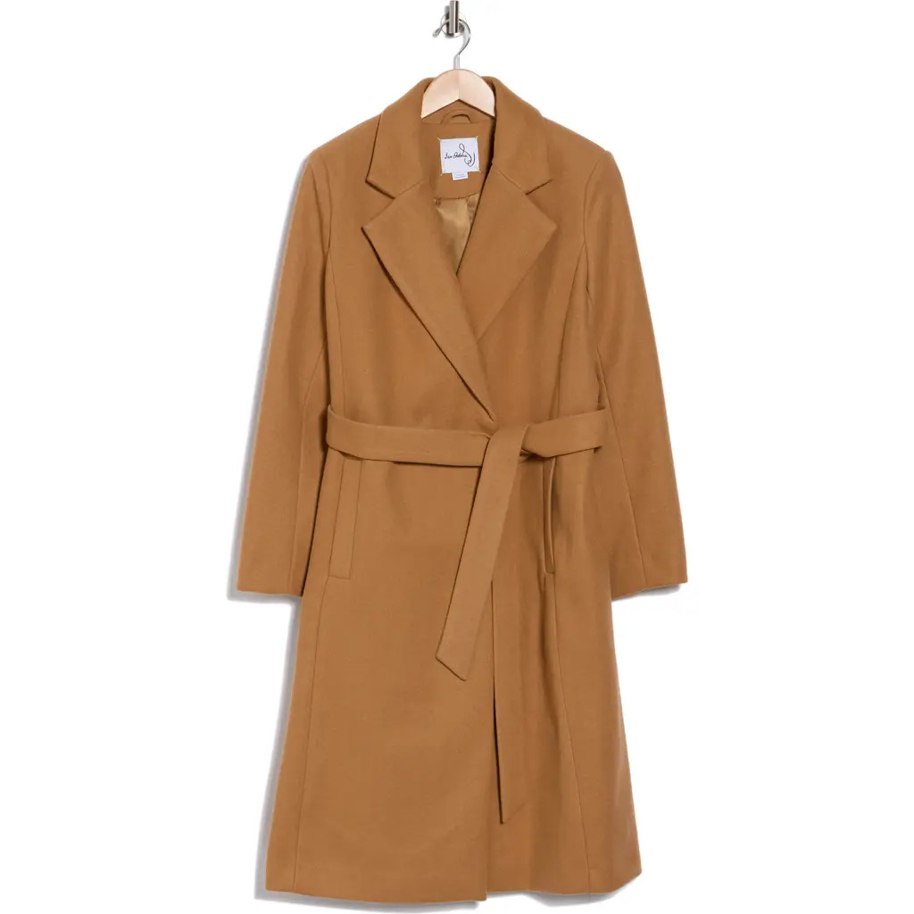 Sam Edelman Belted Wrap Coat in Camel at Nordstrom Rack, Size Small | Nordstrom Rack