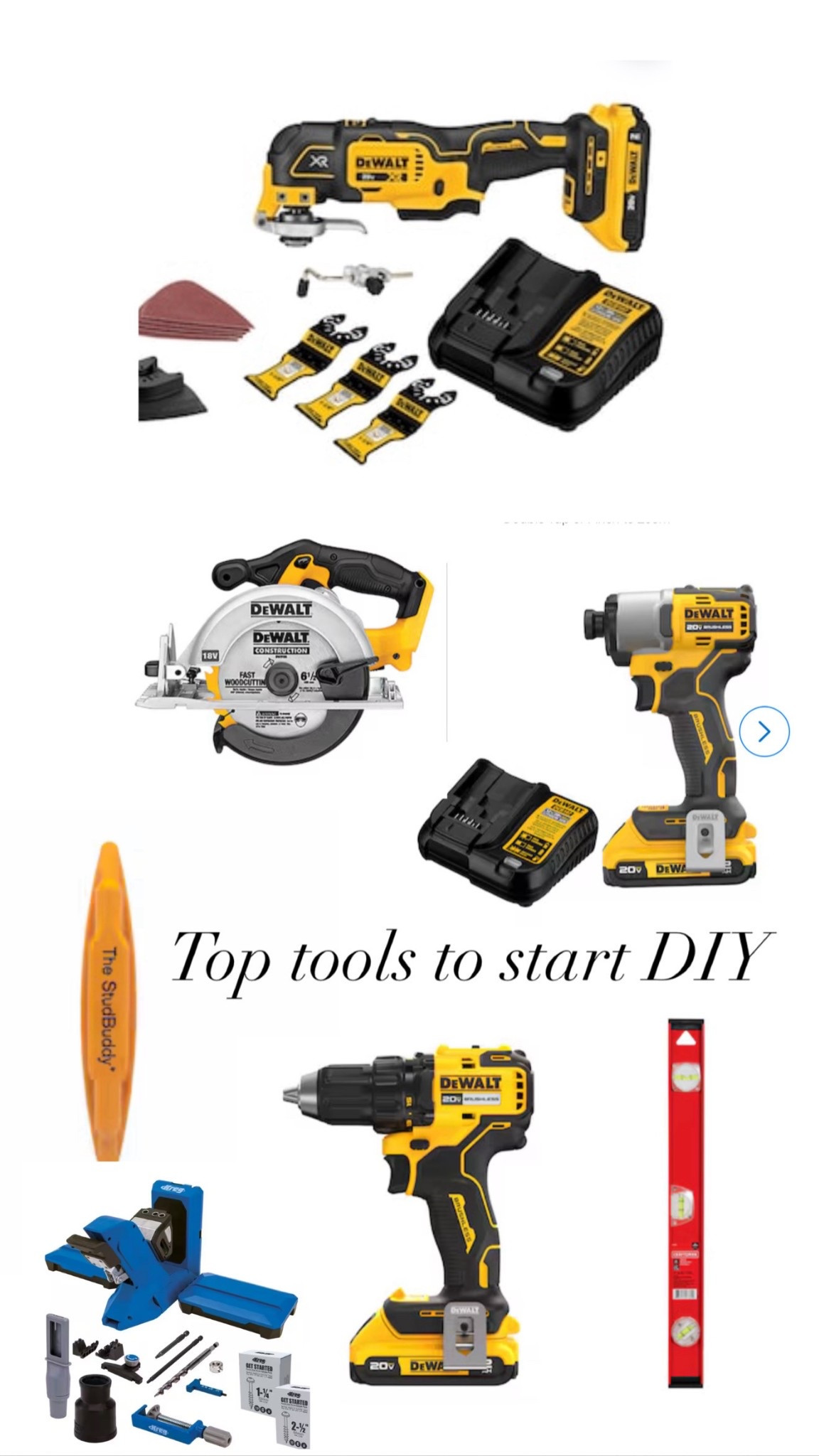 Fav tools to start building! 