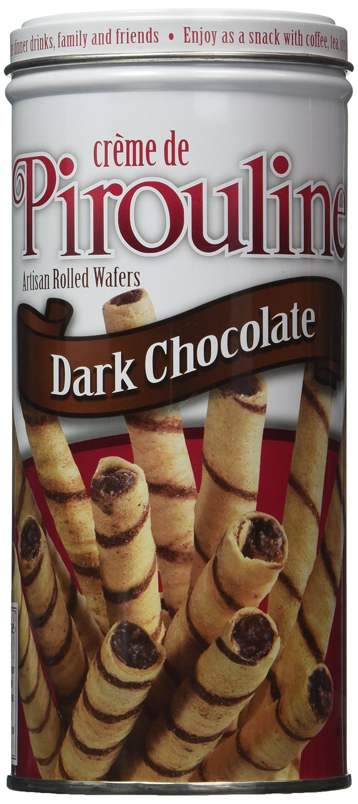 Pirouline Dark Chocolate Wafers - 3.25oz. | Amazon (US)