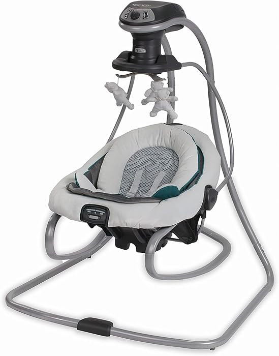 Graco DuetSoothe Swing and Rocker with Removable Swing Seat and 6 Swinging Speeds for Toddler Swi... | Amazon (US)