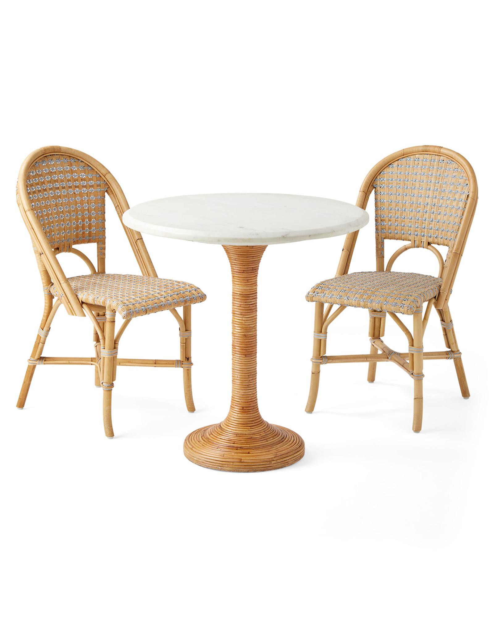 Riviera Étoile & Southampton Bistro Set | Serena and Lily
