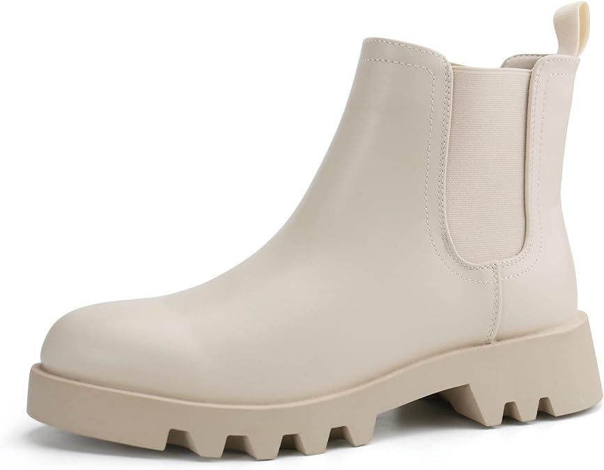 firelli Women Ankle Booties Chelsea Comfortable Boots Slip On Winter Booties | Amazon (US)