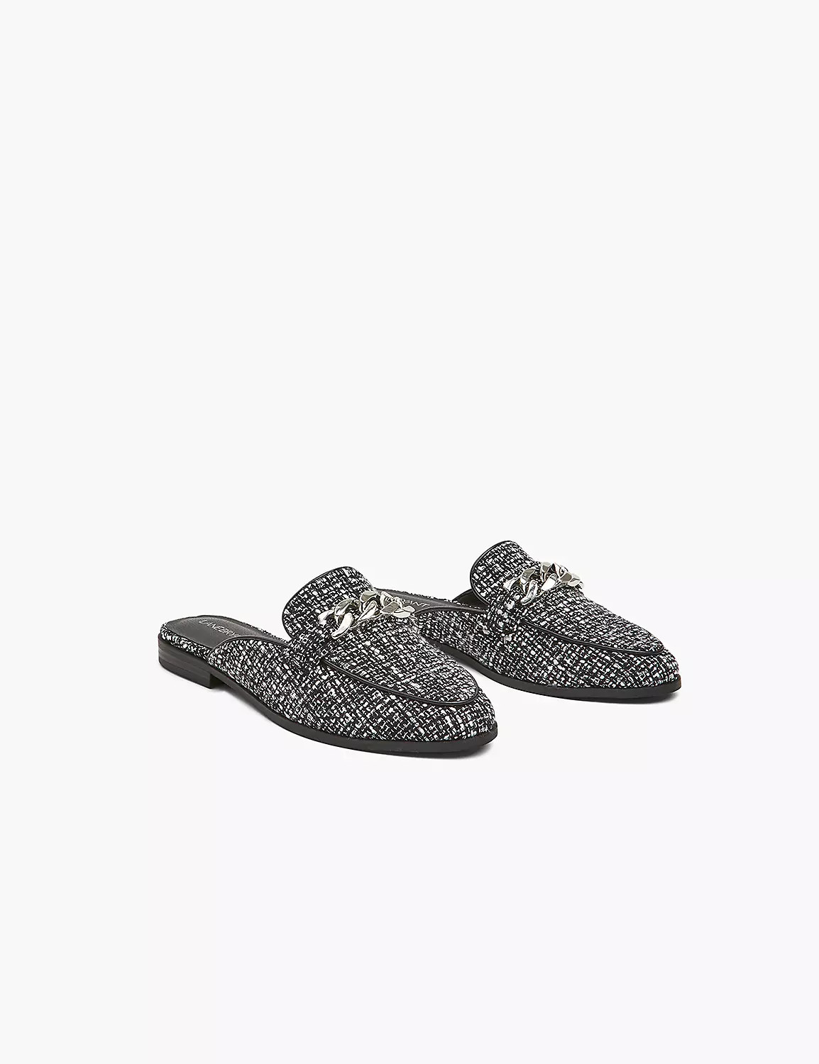 Dream Cloud Boucle & Chain Slip-On Mule | LaneBryant | Lane Bryant (US)