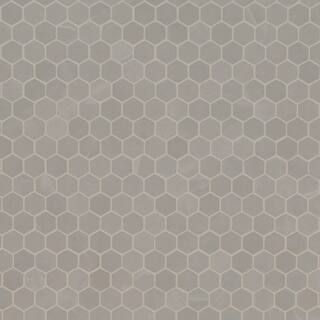Madison Celeste Hexagon 12 in. x 12 in. Matte Porcelain Floor and Wall Tile (7.36 sq. ft./Case) | The Home Depot
