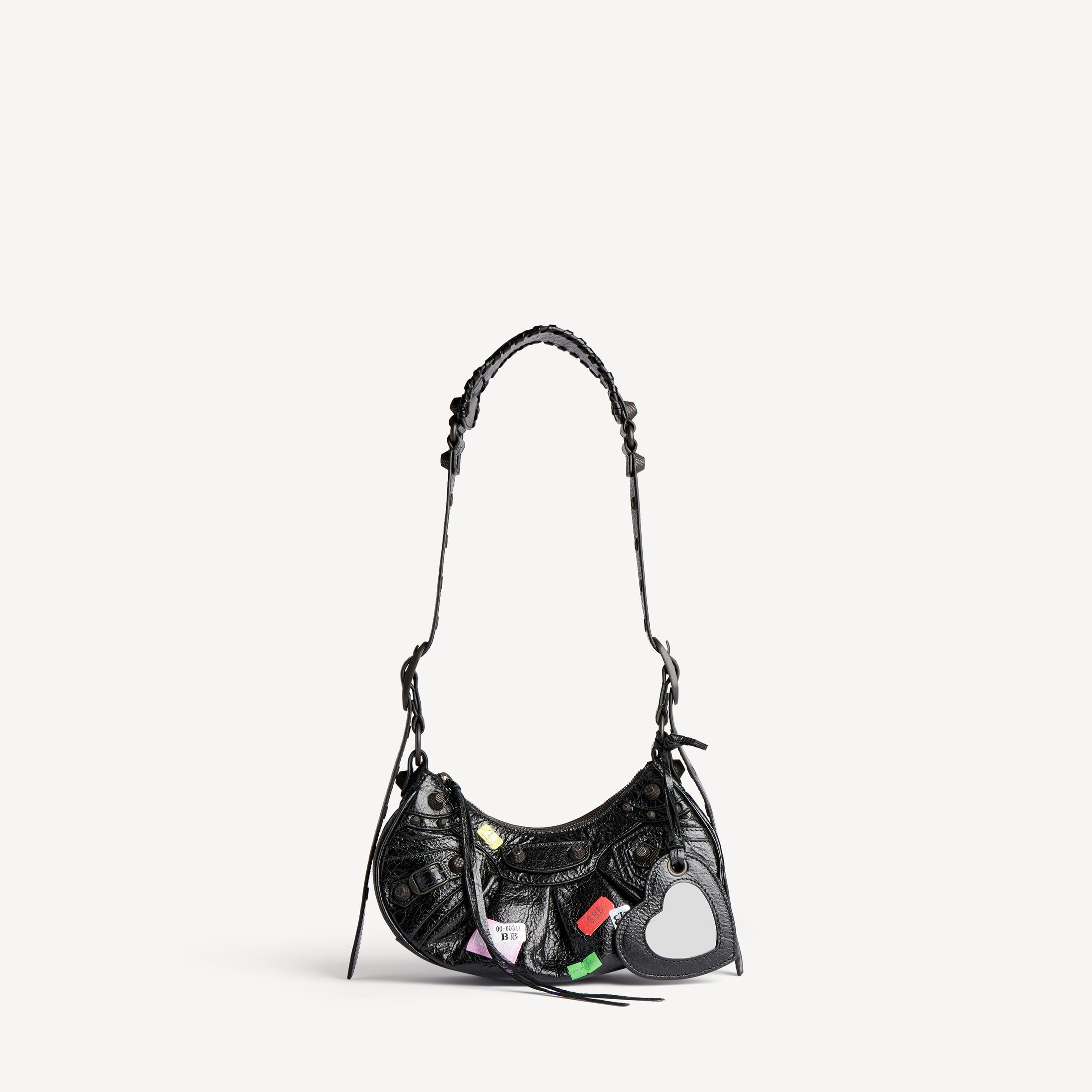 Balenciaga Le Cagole Shoulder Bag XS - Black - Women's | Balenciaga