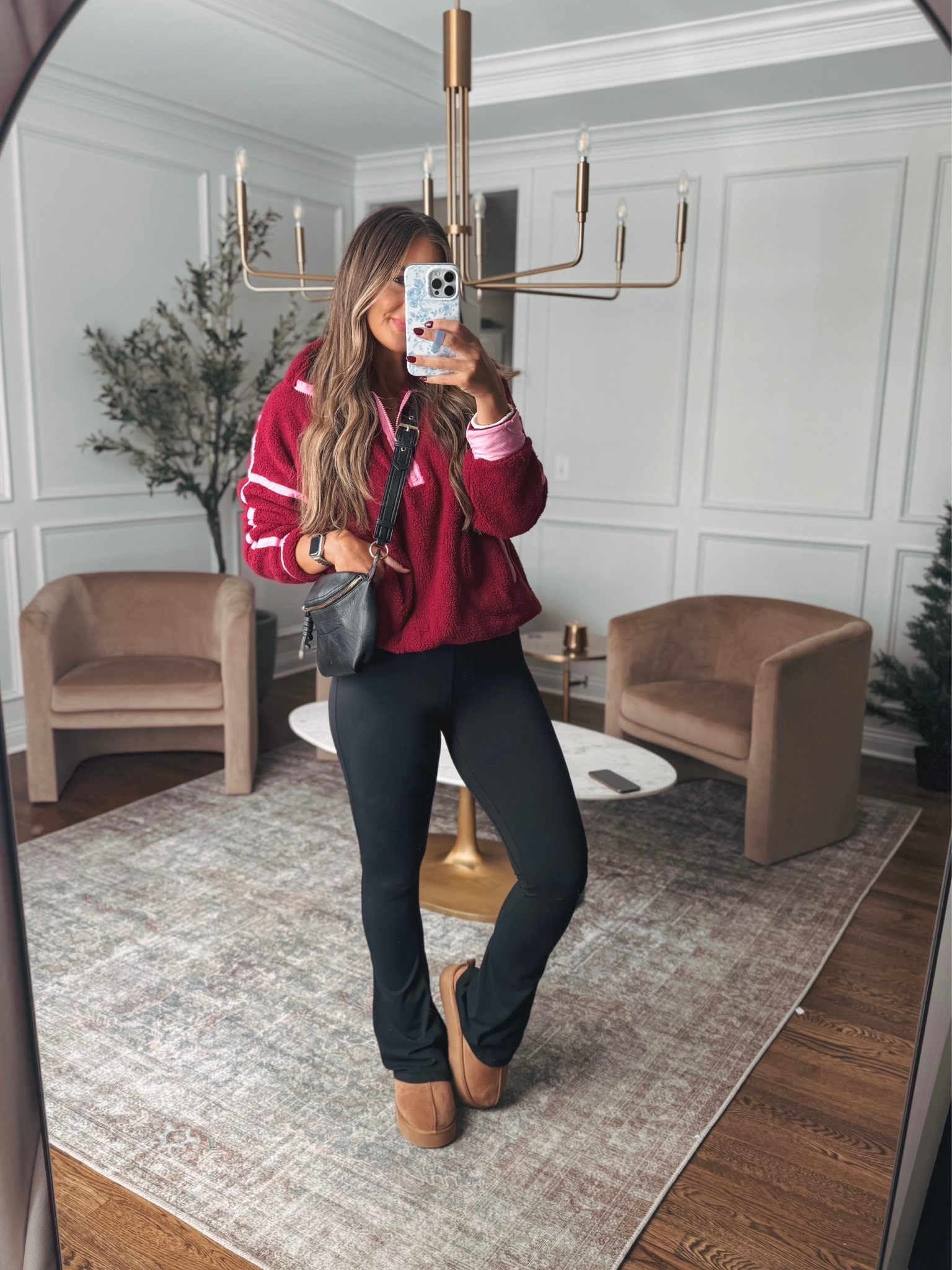 Casual winter outfit idea from Amazon featuring the cutest and coziest Sherpa pullover and flare leggings that come in length options! 

Fit is true to size


#LTKStyleTip #LTKMidsize #LTKSeasonal