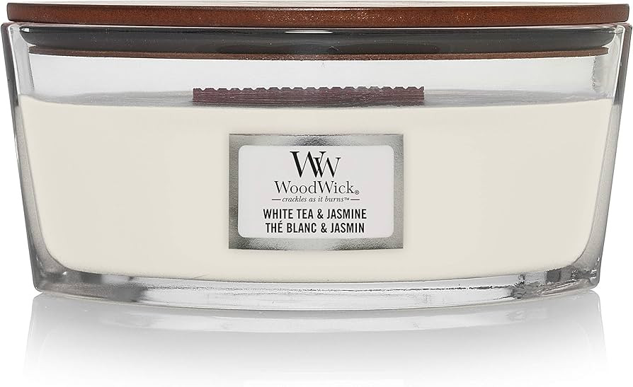 Woodwick oblong scented candle with crackling wick | Amazon (DE)