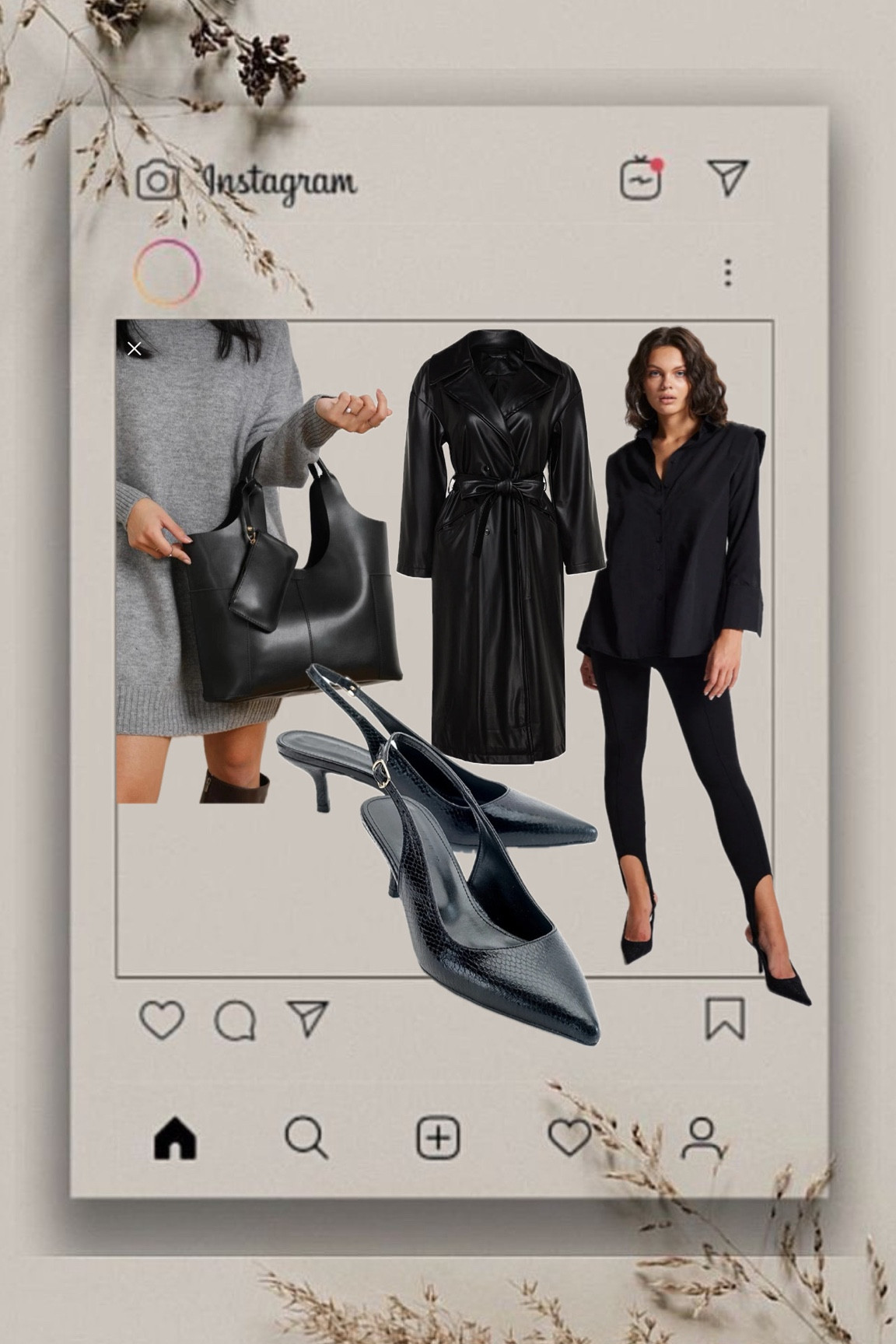 Black Style 

#LTKitbag #LTKstyletip #LTKSeasonal