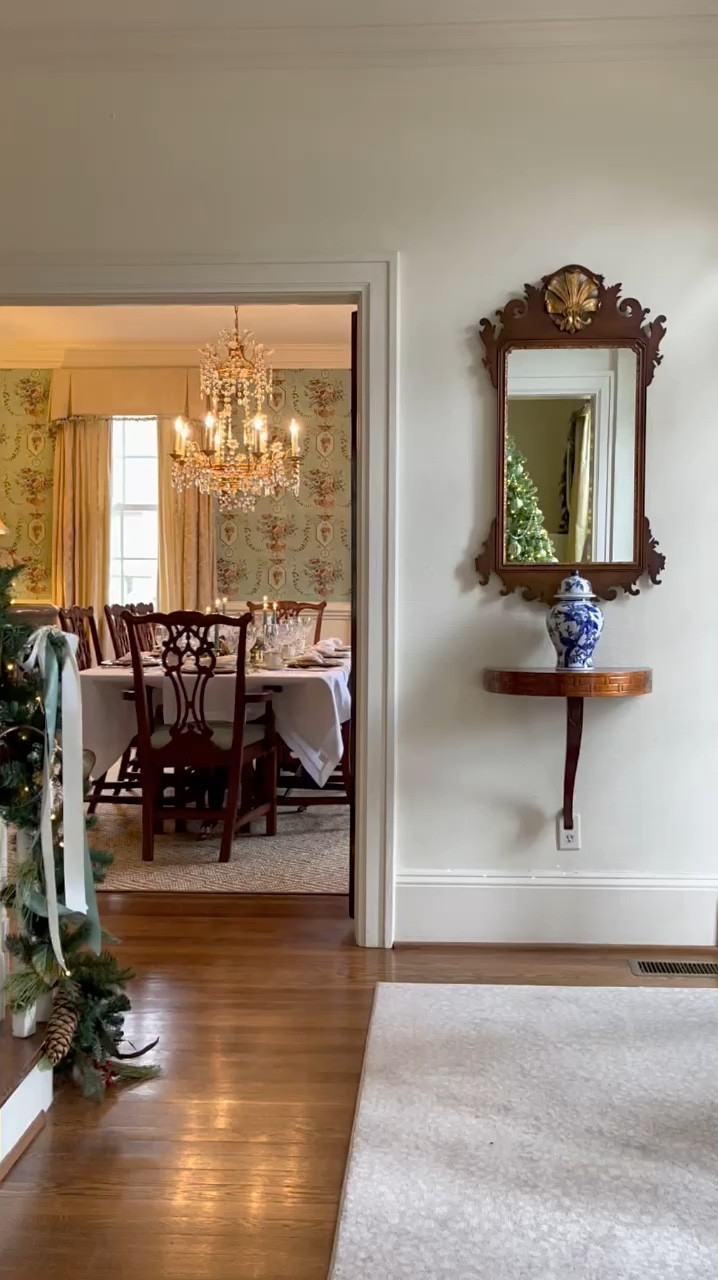 🎄 Only 100 Days Until Christmas! 🎄 

Who’s already dreaming of holiday magic? Let’s rewind to one of my favorite Christmas tablescapes! I kept it classic with a crisp white linen base, lush cypress garland, and the perfect touch of sparkle from silver mercury glass candle holders, teal candles, and twinkling fairy lights. ✨ Each place setting was topped with gold chargers, my wedding china, silver flatware, and crystal glassware. And the sweetest detail? Bow napkins with snowflake ornaments for each guest to take home! ❄️

Wondering where to put the food? We serve buffet-style on the kitchen island, but you can easily create a smaller centerpiece down the table. What's your favorite element of this setup? 🎄✨

#ChristmasCountdown #HolidayTableInspo #FestiveDecorIdeas #ChristmasTablescape #100DaysTillChristmas #ElegantChristmasDecor #HolidayHosting #ChristmasDecorInspiration #TablescapeGoals #SeasonalEntertaining

#LTKHome #LTKStyleTip #LTKSeasonal
