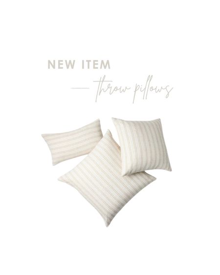 Loving these throw pillows! Different sizes available!

Pillows, home decor, home design, designer, affordable home decor, home styling, design ideas 

#LTKhome #LTKfindsunder50