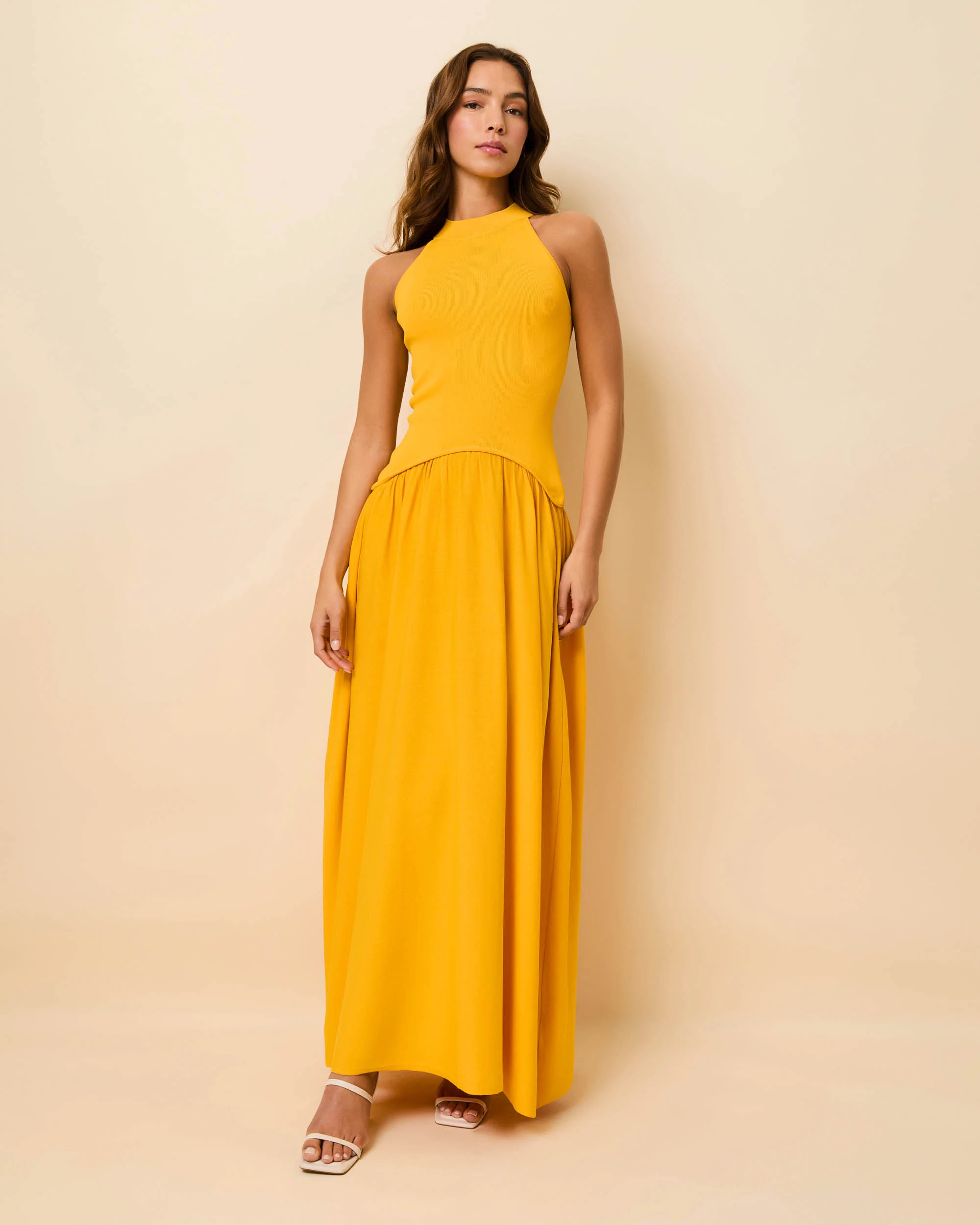 Isola Dress Pineapple | Solid & Striped