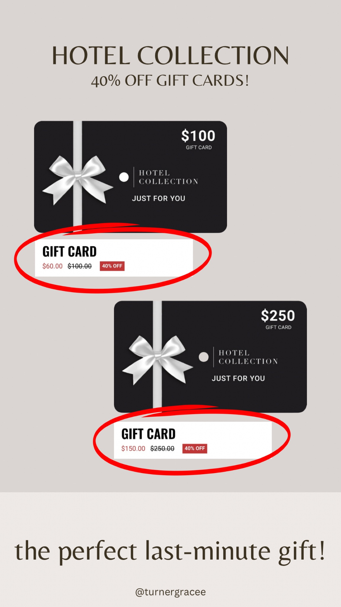 40% off Hotel Collection Gift Cards !!!!! the perfect last minute gift!! 🫶🏼

#LTKGiftGuide