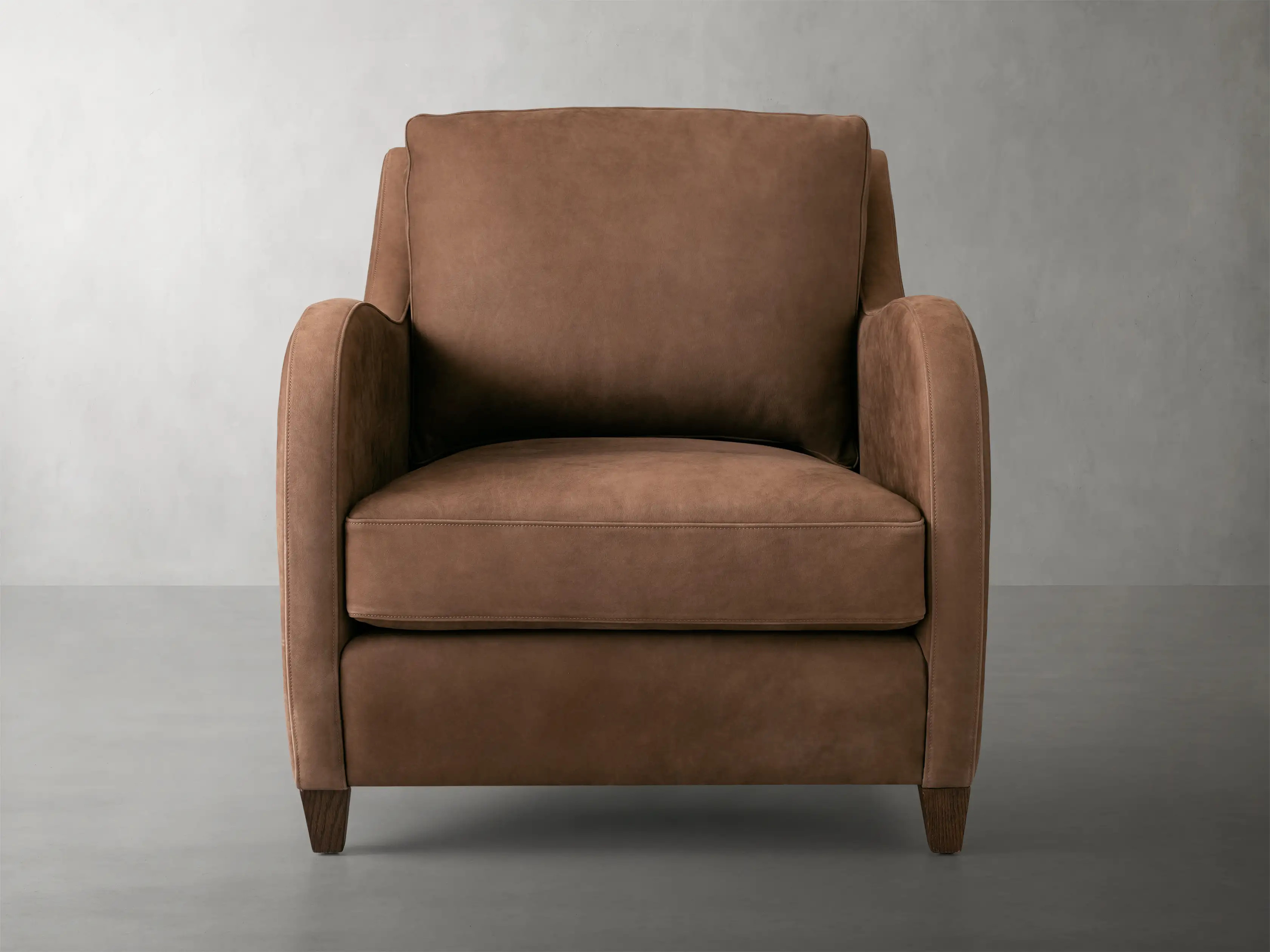 Marvin Nubuck Leather Chair | Arhaus