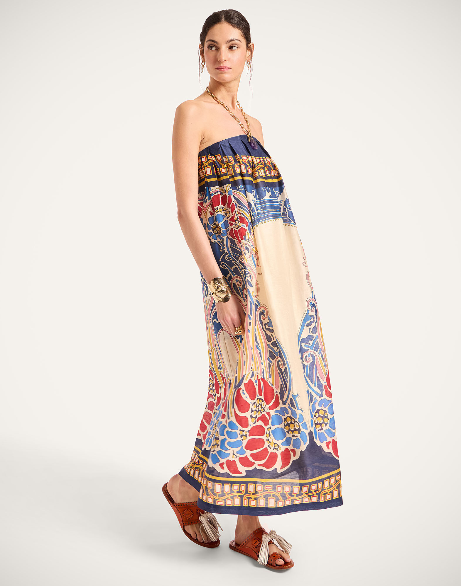 Filter Dress in Lemuria Placée Blue for Women | La DoubleJ | La DoubleJ