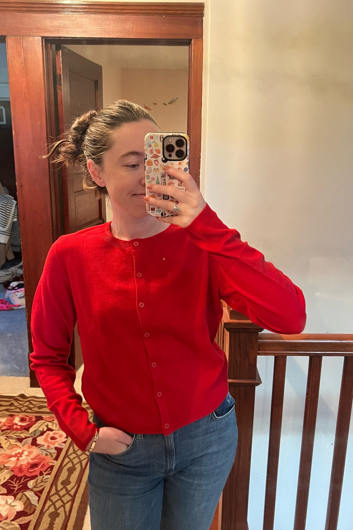 I am seeing red everywhere! 

#LTKWorkwear #LTKFindsUnder50 #LTKHoliday