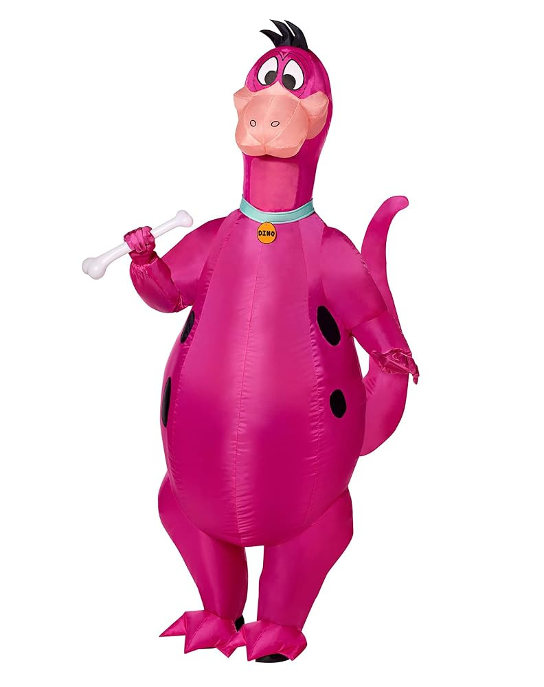 Spirit Halloween The Flintstones Dino Adult Inflatable Costume | Officially Licensed | Fan Operat... | Amazon (US)