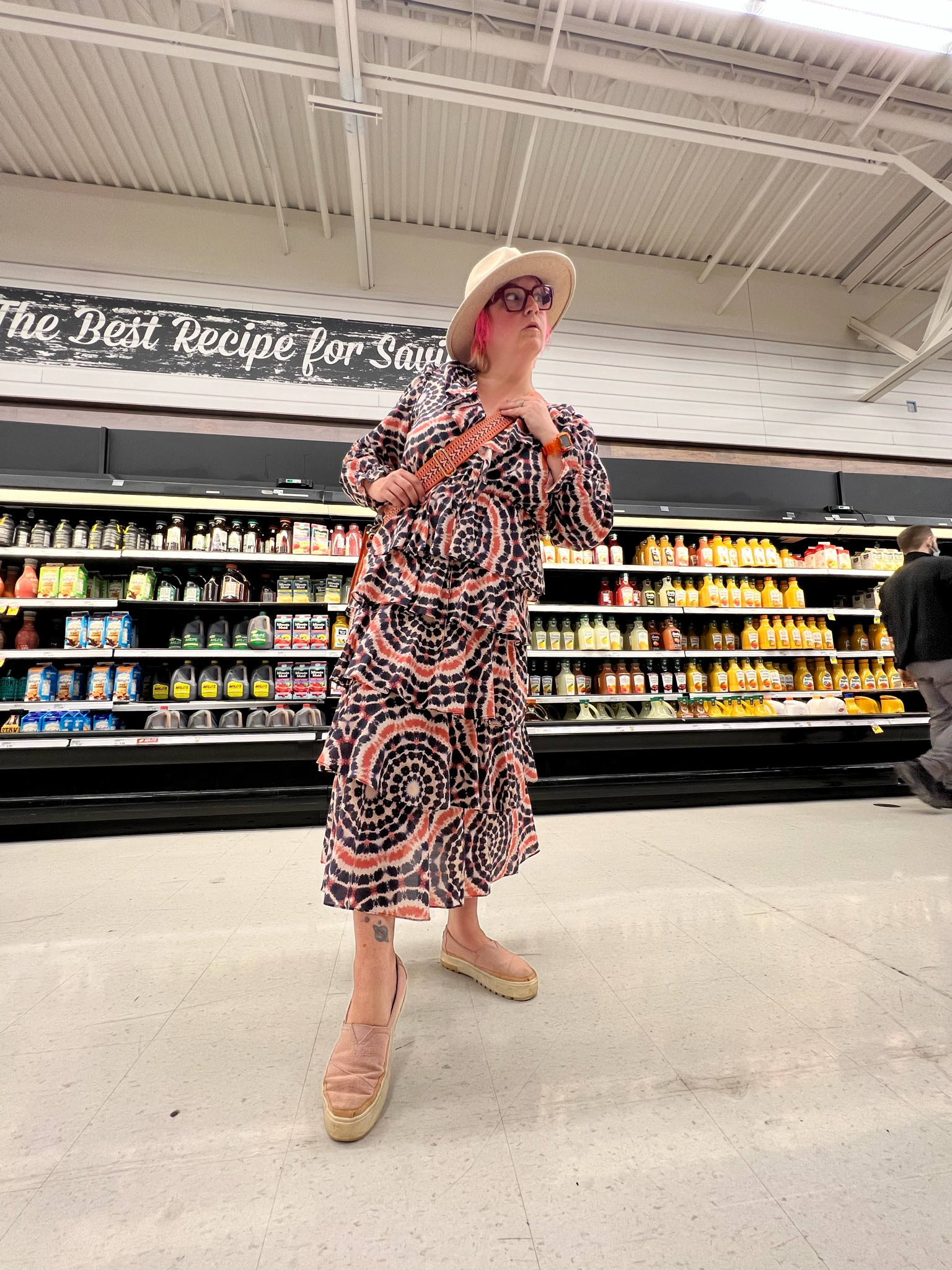 I’m all lost in the supermarket but this summer dress can make those aisleways runways.  Perfect for  4th of July, a concert or whenever.

#LTKSeasonal #LTKcurves #LTKFind