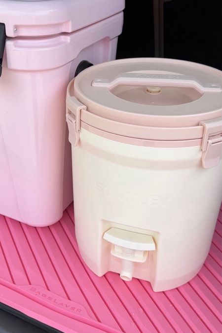 stanley water jug is back again this year along with several new cooler options


I can’t say I love the spout on this one but it has been useful for sports days 

#LTKTravel #LTKHome #LTKFamily