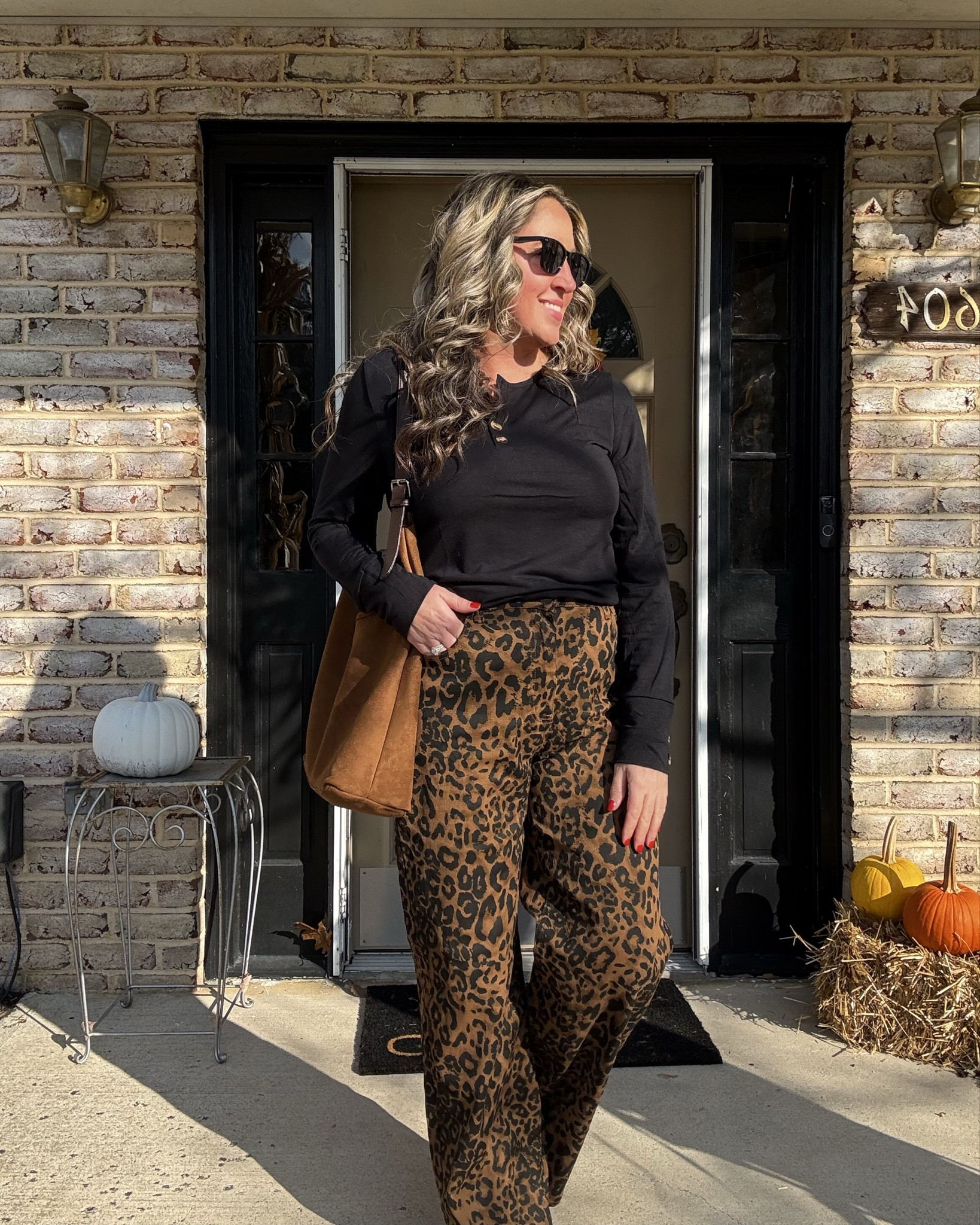 Trending Leopard Jeans, On Sale Now🤎

High waist, wide leg, basic 5 pockets, zipper closure, vintage boyfriend jeans. 

#LTKootd #LTKFindsUnder50 #LTKCyberWeek