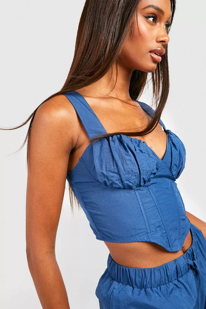 Dipped Waist Corset | Boohoo.com (US & CA)