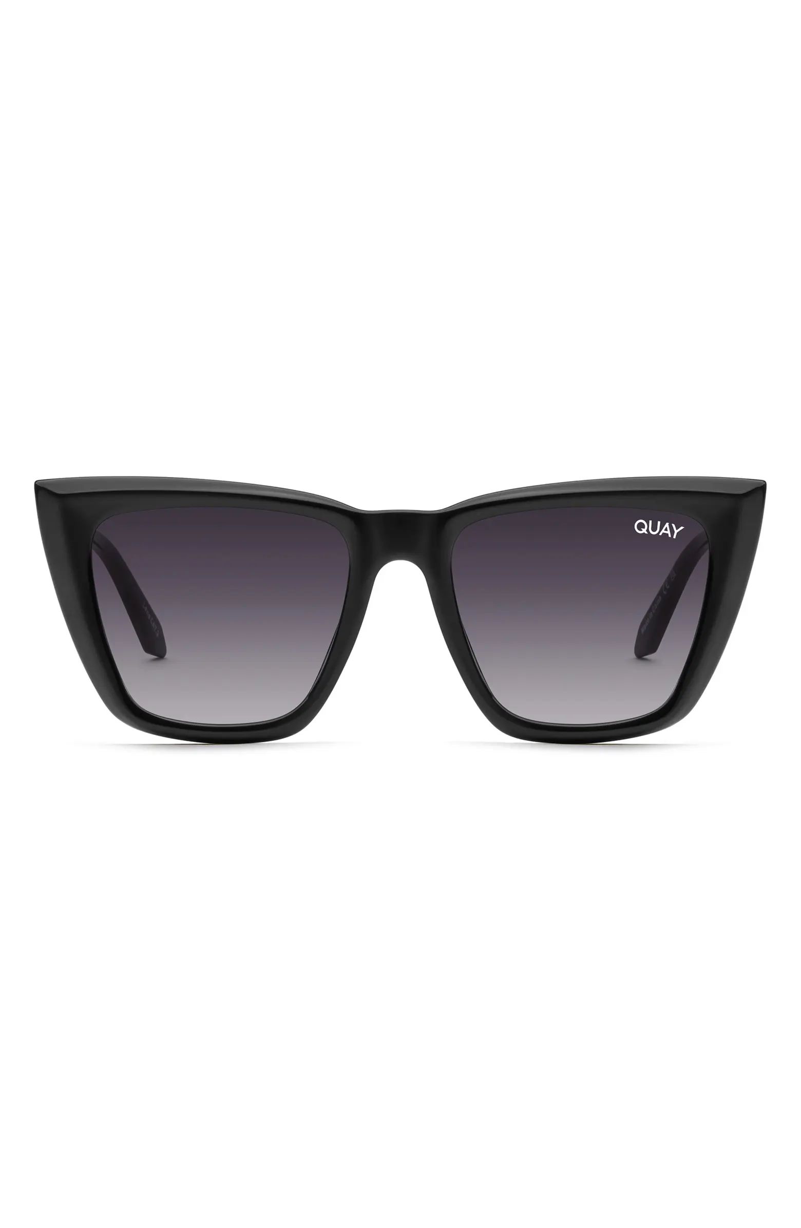 Quay Australia Buzzworthy 45mm Cat Eye Sunglasses | Nordstrom | Nordstrom