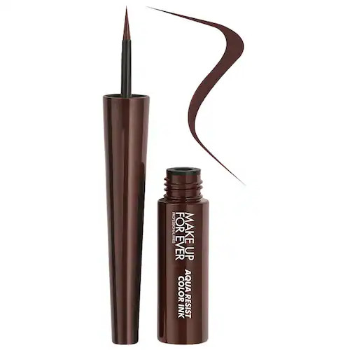 Aqua Resist Color Ink 24HR Waterproof  Liquid Eyeliner - MAKE UP FOR EVER | Sephora | Sephora (US)