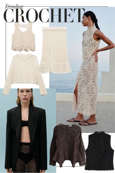 Get ready for your summer holidays with the crochet trend 🤍🤍
See through beach dress | Net skirt | Poolside coverup | Summer holiday packing outfits | Beachwear | Cream coord | white dress 

#LTKtravel #LTKFestival #LTKstyletip