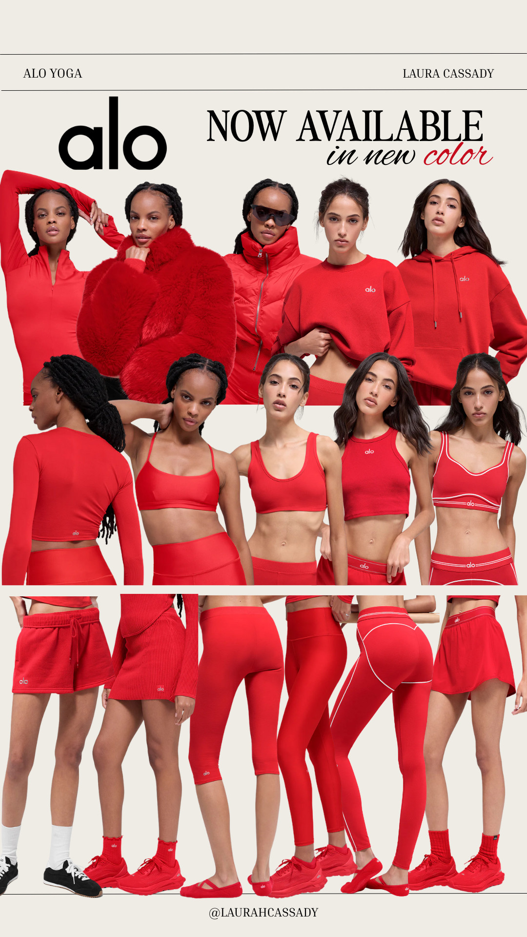 The new Alo red just launched and it is so good 🔥❤️ From cozy layers to matching sets and sporty basics — this color is perfect for workouts, errands, or gifting. Linking all the new pieces!

#AloYoga #AloObsessed #AloOutfits #ActivewearStyle #AthleisureWear #NewArrival #RedOutfit #GymStyle #WorkoutFits #LTKFit #LTKSale 

  

#LTKHoliday #LTKHoliday #LTKSeasonal #LTKTall