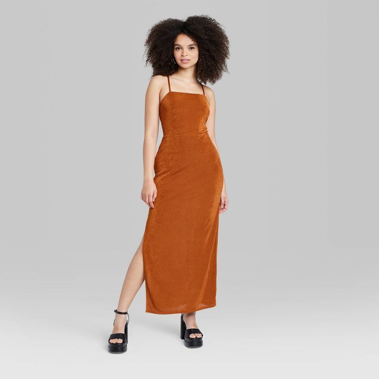 Women's Sleeveless Lace-Up Back Dress - Wild Fable™ | Target