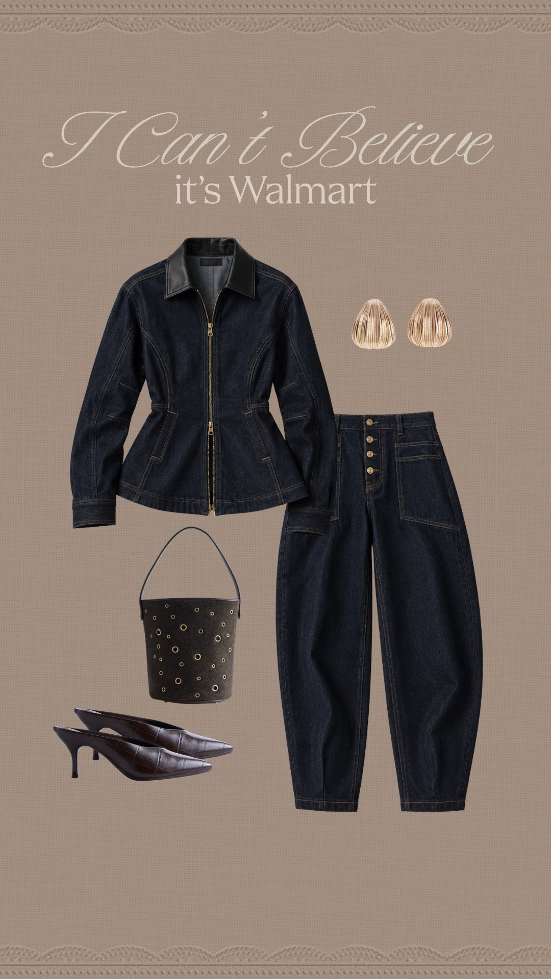 Walmart has officially entered its luxe fall era! ✨ This denim set looks designer for less, styled with new trendy accessories.

#walmartfashion #freeassembly #walmartfinds #fallfashion #falloutfit #affordablestyle #denim #barreljeans #coat #designerlookforless #fallstyle #matchingstyle

#LTKootd #LTKSeasonal #LTKxWalmart

#LTKxWalmart #LTKstorytime #LTKSeasonal