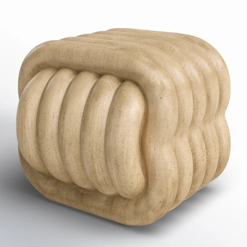 Rolandat Concrete Accent Stool | Wayfair North America