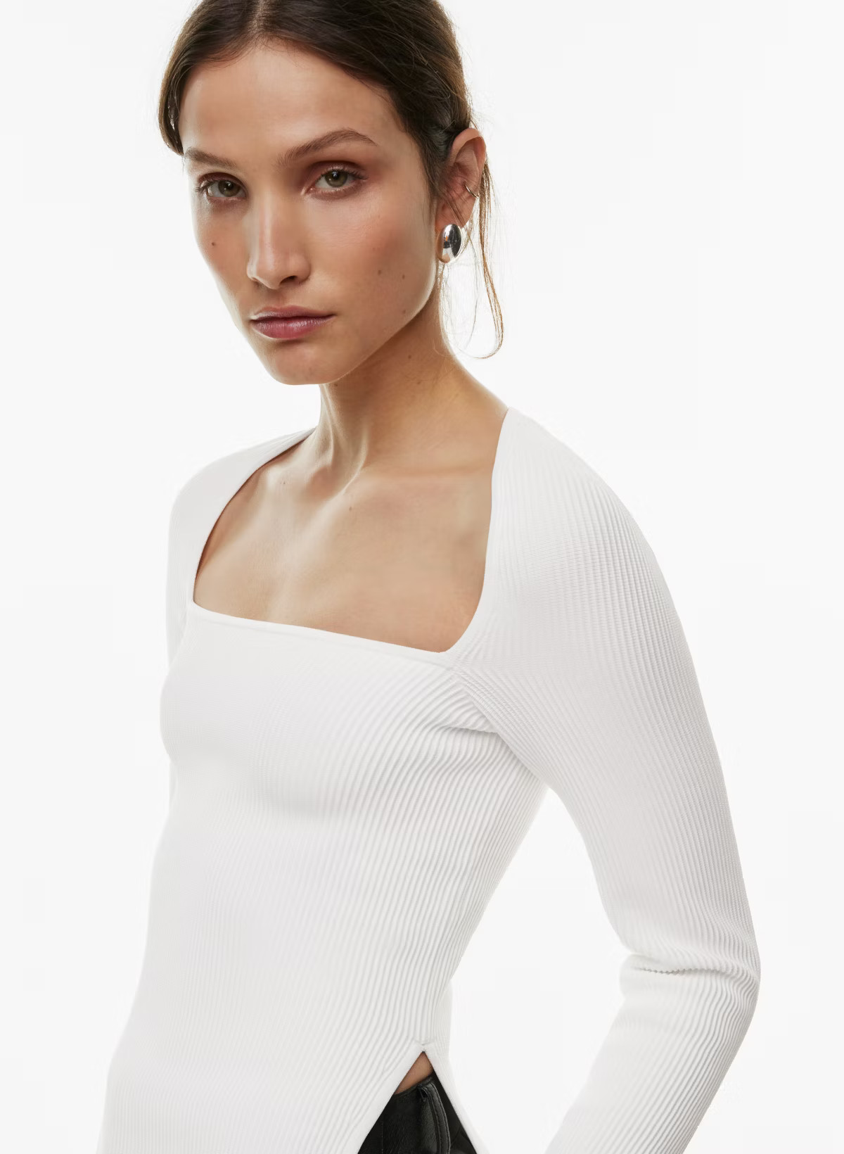 SCULPT KNIT CULTURAL LONGSLEEVE | Aritzia
