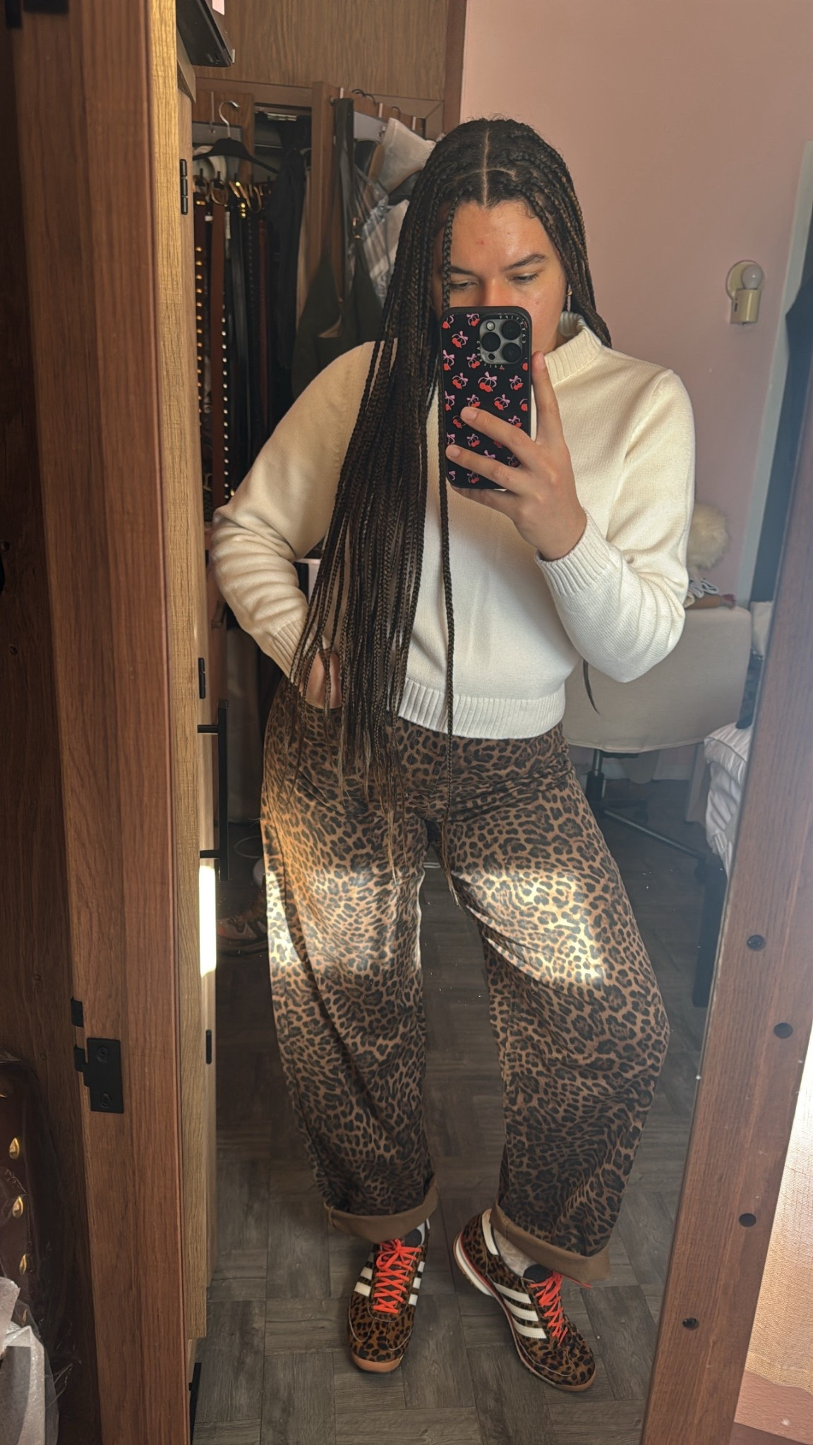 wearing —
sweater: large
jeans: 32

what I wore to work, barrel jeans, leopard barrel jeans, gap jeans, midsize ootd

#LTKgrwm #LTKWorkwear #LTKMidsize