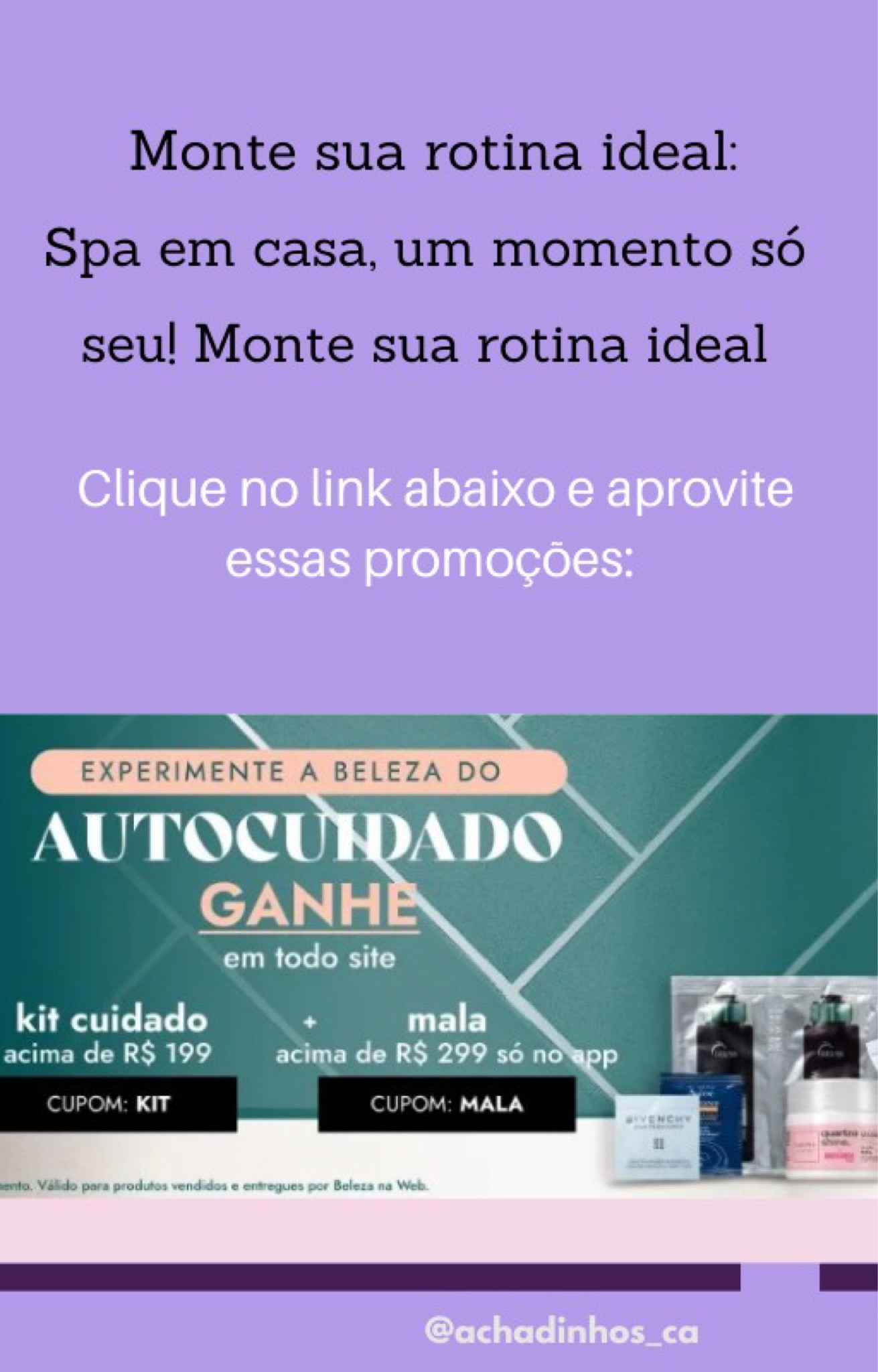 Monte o seu SPA em casa! 


#LTKbrasil #LTKstyletip #LTKbeauty