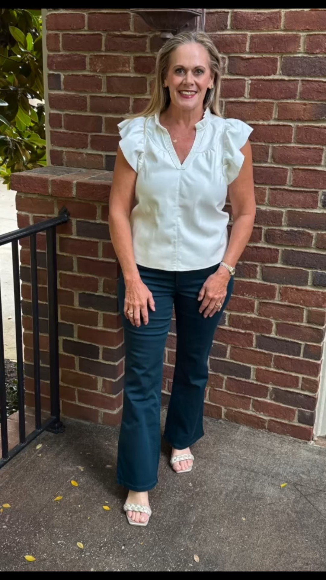 Teal Jeans for Fall! 
These darker jeans are perfect for the fall weather.
Love the cut and how they fit my curves.

#LTKSeasonal #LTKMidsize #LTKStyleTip