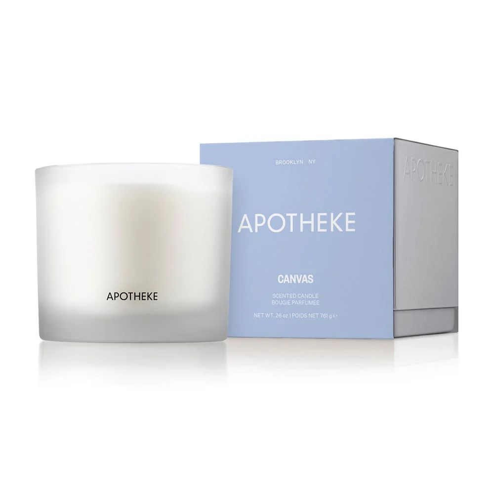 Canvas 3-Wick Candle | Apotheke Co