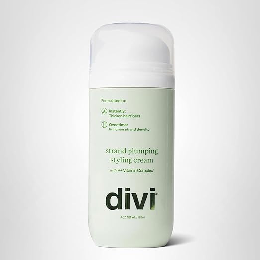 divi Strand Styling Cream, Hair Thickening Treatment for Fine Hair, Volumizing and Frizz Control | Amazon (US)