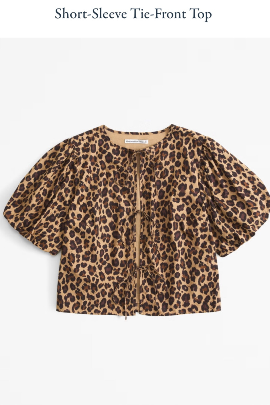 Leopard top from Abercrombie 
So cute!

#LTKSeasonal #LTKFindsUnder50 #LTKFallSale