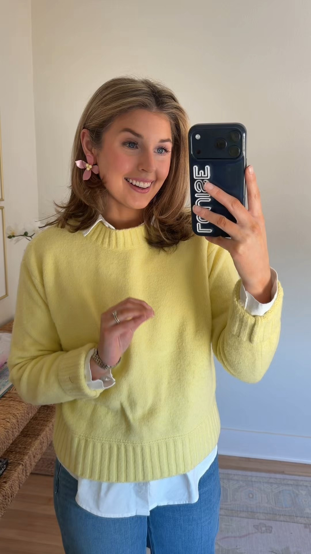 Ootd today! Sweater is old, linked similar! Wearing a 26 in jeans