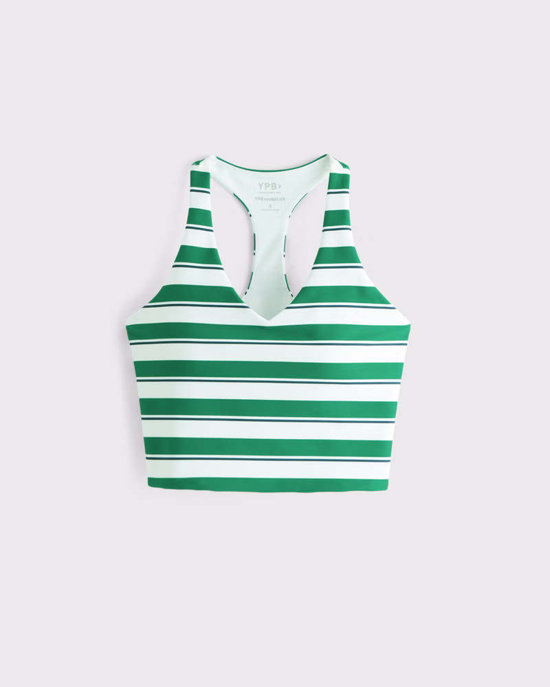 YPB sculptLUX Racerback V-Neck Tank | Abercrombie & Fitch (US)