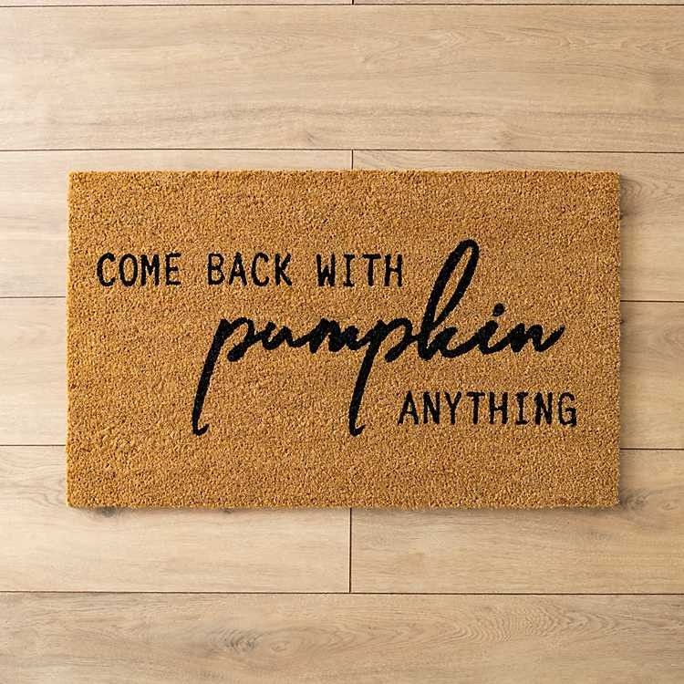 Pumpkin Anything Coir Doormat | Kirkland's Home