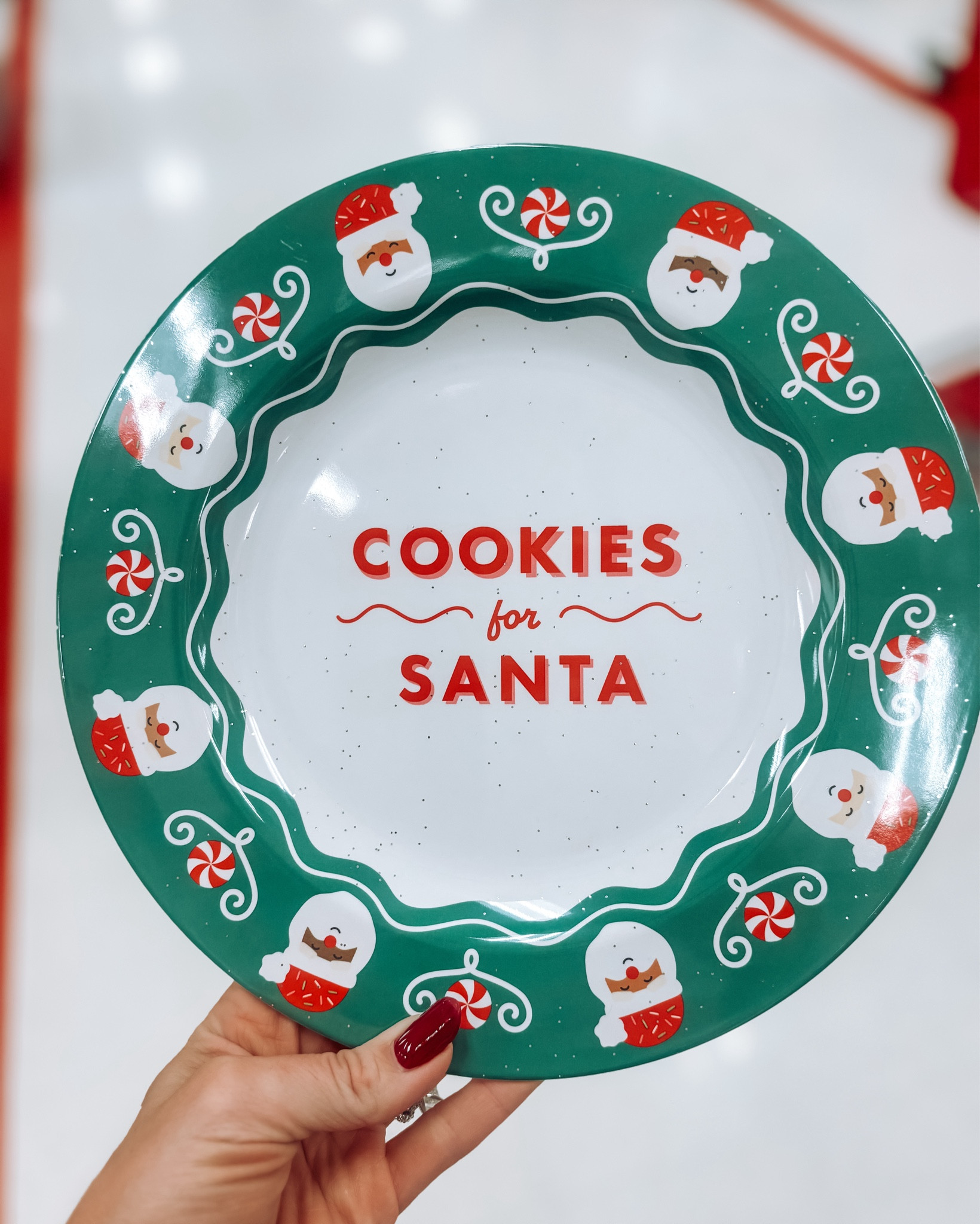 Christmas plates at Target 

Hearth & Hand | holiday dinner wear | Christmas plates | Santa cookies | Target finds | holiday entertaining | platters 

#LTKfoodie #LTKHome #LTKHoliday