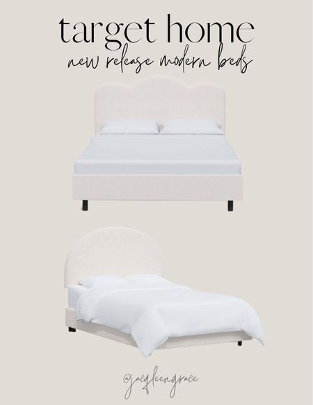 Target home new release modern beds. Budget friendly finds. Coastal California. California Casual. French Country Modern, Boho Glam, Parisian Chic, Amazon Decor, Amazon Home, Modern Home Favorites, Anthropologie Glam Chic. 

#LTKstyletip #LTKhome #LTKFind