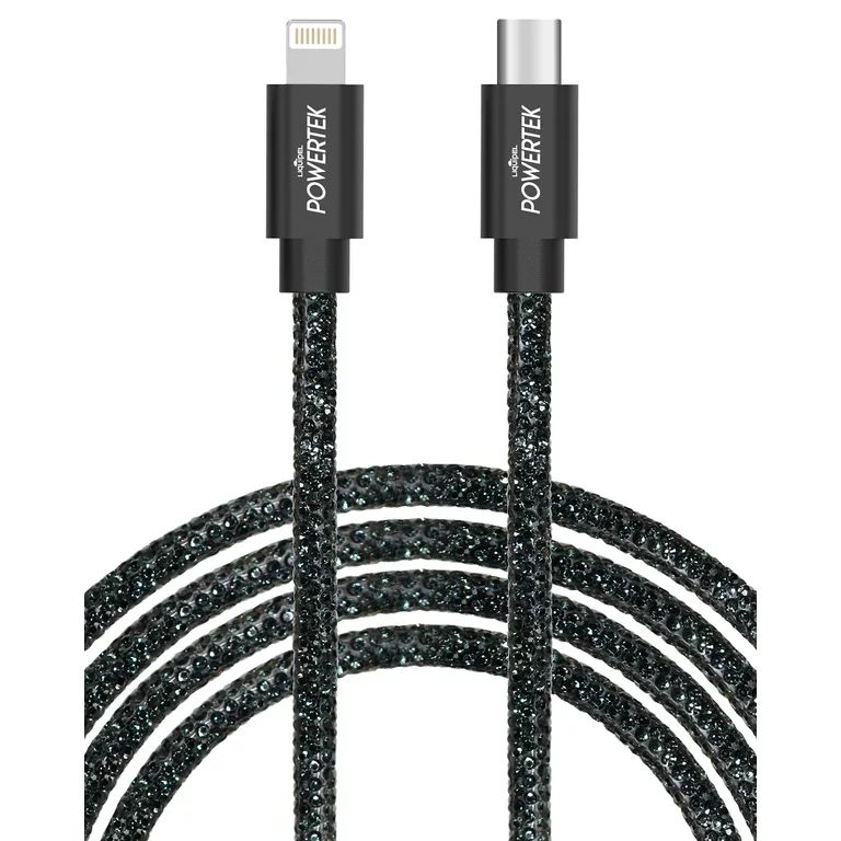 Liquipel Powertek USB C Lightning iPhone Charger Cable [MFI Certified], Fast Charging 6ft USB C t... | Walmart (US)