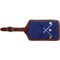 Golf Clubs Needlepoint Luggage Tag | Etsy (US)
