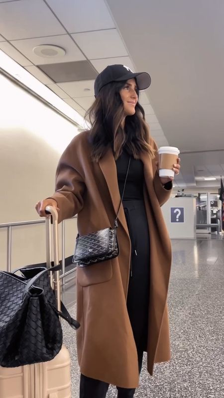Airport outfit, airport style, coat, joggers, athleisure #StylinbyAylin 

IM JUST SHY OF 5’7
COAT: XS/S
JOGGERS: 4
SNEAKERS: TTS

#LTKtravel #LTKSeasonal #LTKstyletip