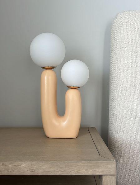 Unique lamp! 

Organic modern, table lamp, bedroom lamp, living room 

#LTKfindsunder100 #LTKstyletip #LTKhome